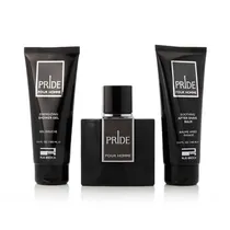 Kit Perfume Afnan Rue Broca Pride Edp (M) - 3 Peças