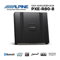 Alpine PXE-R80-8 — Processador de Áudio Digital 6 Entradas / 8 Saídas com Amplificador Integrado