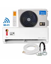 Ar-Condicionado Split Midea Ai Ecomaster 12.000 Btu Inverter Wi‑Fi Modelo: MDIA-12INV | Quente e Frio | 220V | 60HZ