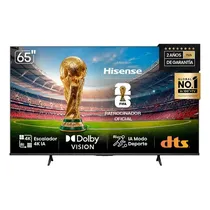 TV Smart 65" Hisense 65A6NF 4K/ FLS/ Fire Os/ Dig/ Voice Remote/ BT/ Cast/ HDR10 Bivolt