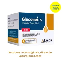 Gluconex TIRZEPADIDA15MG 4 Ampolas