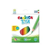 Carioca 42794 Lapiz de Color Tita 24 PZS