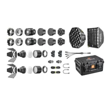 LED Godox MS60R Bicolor 60W - Preto Kit 2 Luces