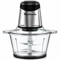 Processador de Alimentos Molimix Power Chop MPA-600 3 Litros 220V ~ 50/60HZ - Preto/Prata