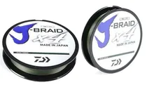 Daiwa Linea J-Braid X4 Dyneema 135 Metros Verde Oscuro