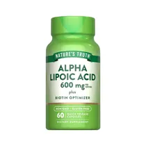 Vitamina Nature's Truth Alpha Lipoic Acid 600MG 60 Cápsulas