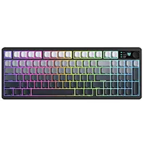 Teclado Gamer Onikuma MT902 Wireless / RGB / Inglês - Preto