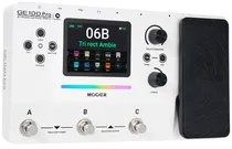 Mooer GE100 Pro Pedaleira Multiefeitos Guitarra – Branca