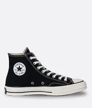 Calzado Converse All Star Chuck 70 Hi Negro Blanco