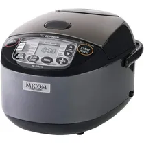 Panela Elétrica de Arroz Zojirushi NL-GAC18BM Umami Micom 10 Xícaras 1.8L 110V - Preto Metálico