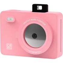 Câmera Fotográfica de Impressão Instantânea, Hanin Z5S, Rosa