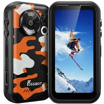 Celular Fossibot F116 Pro NFC Dual Sim de 256GB/12GB Ram de 4" 48+50MP/32MP - Laranja Camuflado
