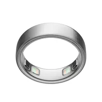 Oura Ring 5 Brushed Size 8 - Silver