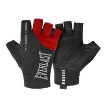 Everlast Guantes de Pesas Pulse Fitness EVWG3H445 (T) L Negro/Rojo
