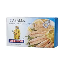 Filete de Caballa Vigilante En Aceite Vegetal 85G