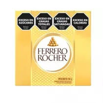 Bombons de Chocolate Ferrero Rocher 50G