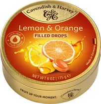 Bala de Frutas Cavendish & Harvey Lemon & Orange - 175G