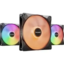 Cooler Be Quiet! Light Wings LX 140 MM PWM HS BL130 3 Fan Argb - Preto