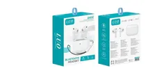 Auricular Bluetooth Luo LU-K147J Blanco