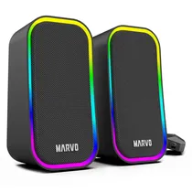 Caixa de Som Marvo HAVOC20 SG-285 RGB - Preto