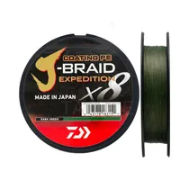 Hilo de Pesca Daiwa J-Braid Expedition X8 0.16MM 150M Verde
