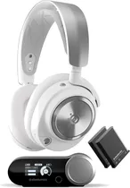 Auricular Steelseries 61727 Arctis Nova Pro Omni Wireless PC/ PS5/ Xbox/ Switch/ Mobile BT White