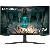 Monitor Curvo Samsung Odyssey G6 27" QHD 1000R 4K 240HZ 1MS Wi-Fi 5 2HDMI/1DP - LS27BG652ENXGO
