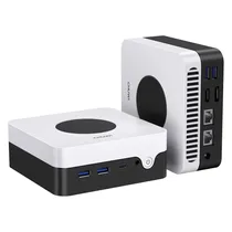 Mini PC Chuwi Larkbox X Intel Core i3-1220P 256GB SSD 8GB Ram - Preto e Branco