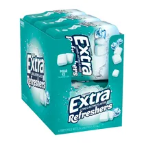 Chiclete Wrigleys Extra Refreshers Polar Ice Caixa 6X40 Unidades