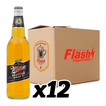 Cerveja Miller Draft Garrafa Caixa com 12X600ML