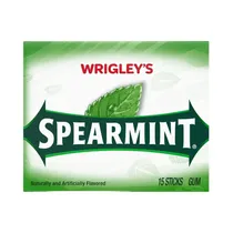 Wrigley Chicle Spearmint - 15UN Verde