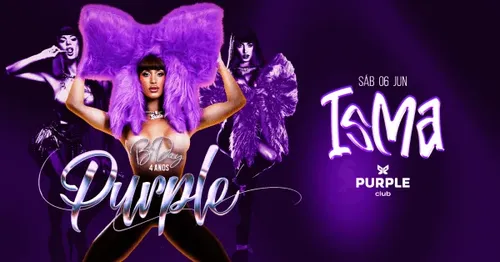 B-DAY PURPLE 4 AÑOS PURPLE + ISMA