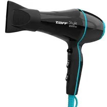 Secador de Cabelo Taiff Style 2.000 Watts 220 - 230 V ~ 50/60 HZ - Preto/Azul