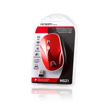 Argom Mouse Wireless MS31 A00437 ARG-MS-0031RD Red