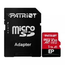 Cartão de Memória Micro SD Patriot A1 V30 1TB 90MBS - PEF1TBEP31MCX