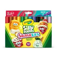 Crayola C58-8279 Marcadores Lavables Perfumados 12 Uds