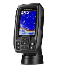 GPS Garmin Striker 4 + Transdutor de Feixe Duplo - Preto (010-01550-01)