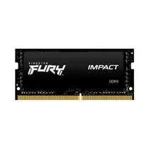 Memória para Notebook Kingston Fury Impact, DDR4 32GB (1X8GB), 3200MHZ, So-DIMM, KF432S20IB/32, Preto