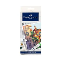 Pinturas Al Óleo Faber Castell Creative Studio Oil Colours 379412 12 Unidades