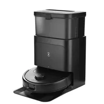 Robô Aspirador Ecovacs Deebot N30 Pro Omni YDLX11-1 - Recarregável - 220V - Preto