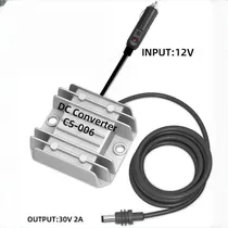 Cabo Veicular Boost Converter 12-30V Veicular-DC p/ Starlink Mini 3.5MT