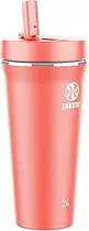 Takeya 51616 Vaso Tumbl 24OZ Coral 700ML