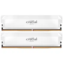 Memória Ram Crucial Pro Series DDR5 32GB (2X16GB) 6400MHZ - Branco (CP2K16G64C38U5W)