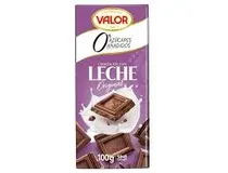 Valor Chocolate Con Leche s/ Azucar 100G