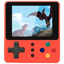 Console Portátil Game Boy Game Box K5 Plus + Controle 500 Jogos Tela 3.0 - Vermelho