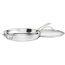 Frigideira Cuisinart PCT22-30HC Pureclad Profissional Inox com Tampa 30CM