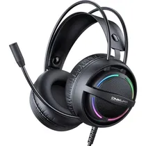 Fone de Ouvido Onikuma Gaming X88 3.5/Mic RGB - Preto