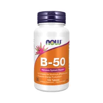 Vitamina Now B-50 100 Tabletas