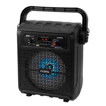 Caixa de Som Coby CY3360-637 - USB/SD - Bluetooth - 10W RMS - 6.5" - Preto
