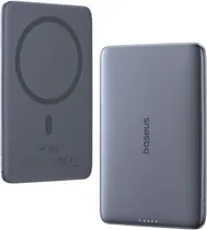 Carregador Portátil Powerbank Baseus Picogo QI2 5000MAH 20W - Magnética Space Grey